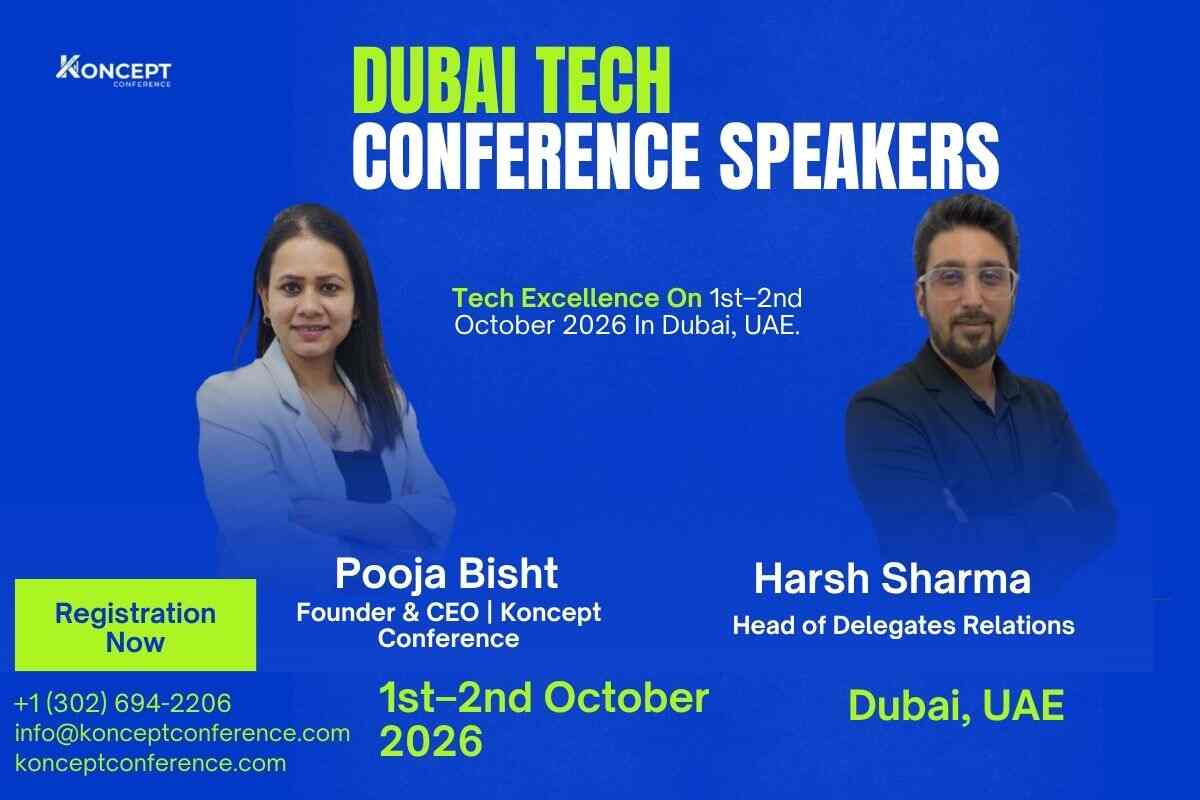 Dubai Tech Conference Speakers | Koncept