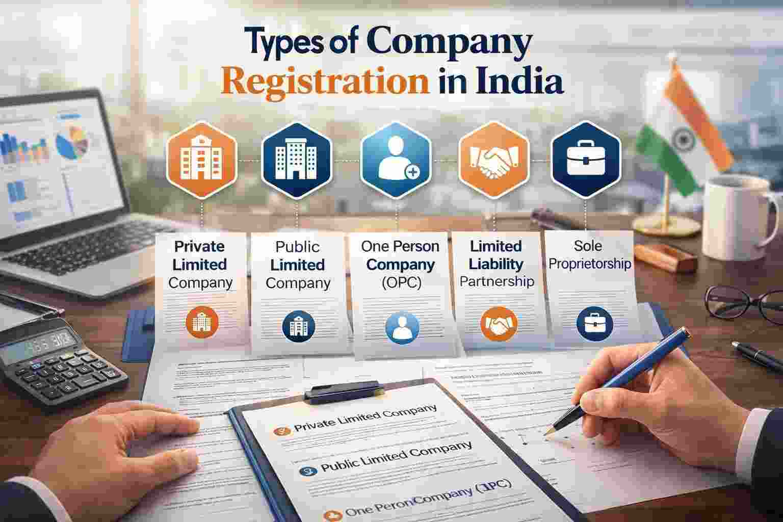 Different Types of Company Registration in India