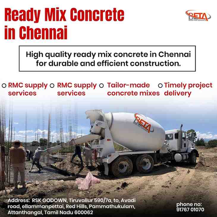 Ready Mix Concrete in Chennai
