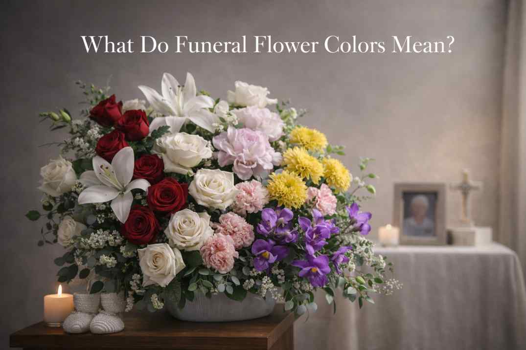 What Do Funeral Flower Colors Mean?