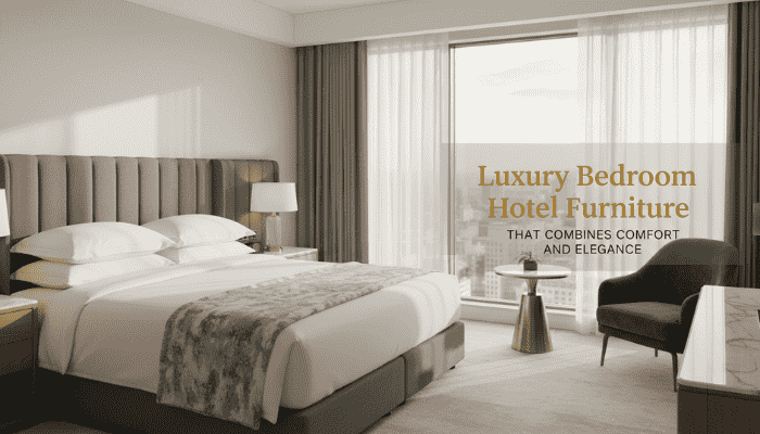 Luxury Bedroom Hotel Furniture Which Combine Comfort