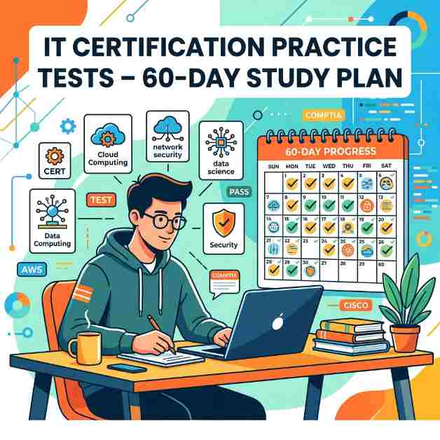 Build a 60-Day Study Plan with IT Practice Tests Smart!