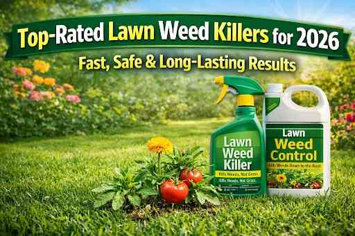 Top Lawn Weed Killers 2026 – Fast & Long-Lasting