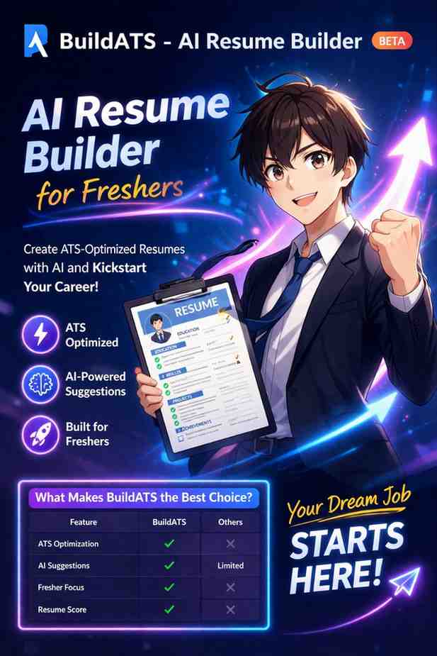 AI Resume Builder for Freshers