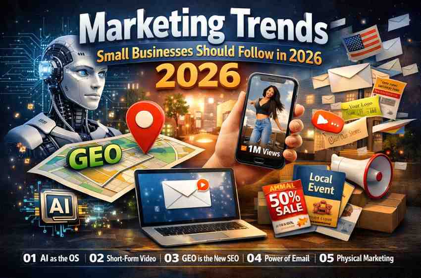 Marketing Trends Small Businesses Should Follow in 2026
