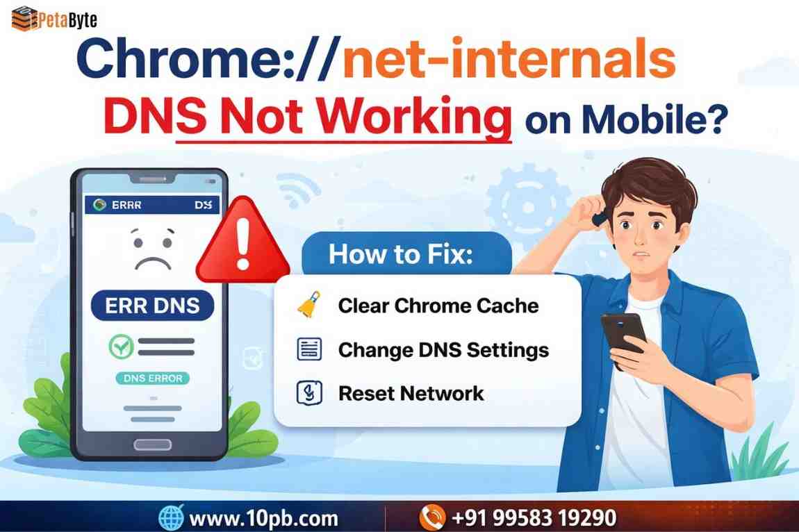 Chrome://net-internals DNS Not Working on Mobile?