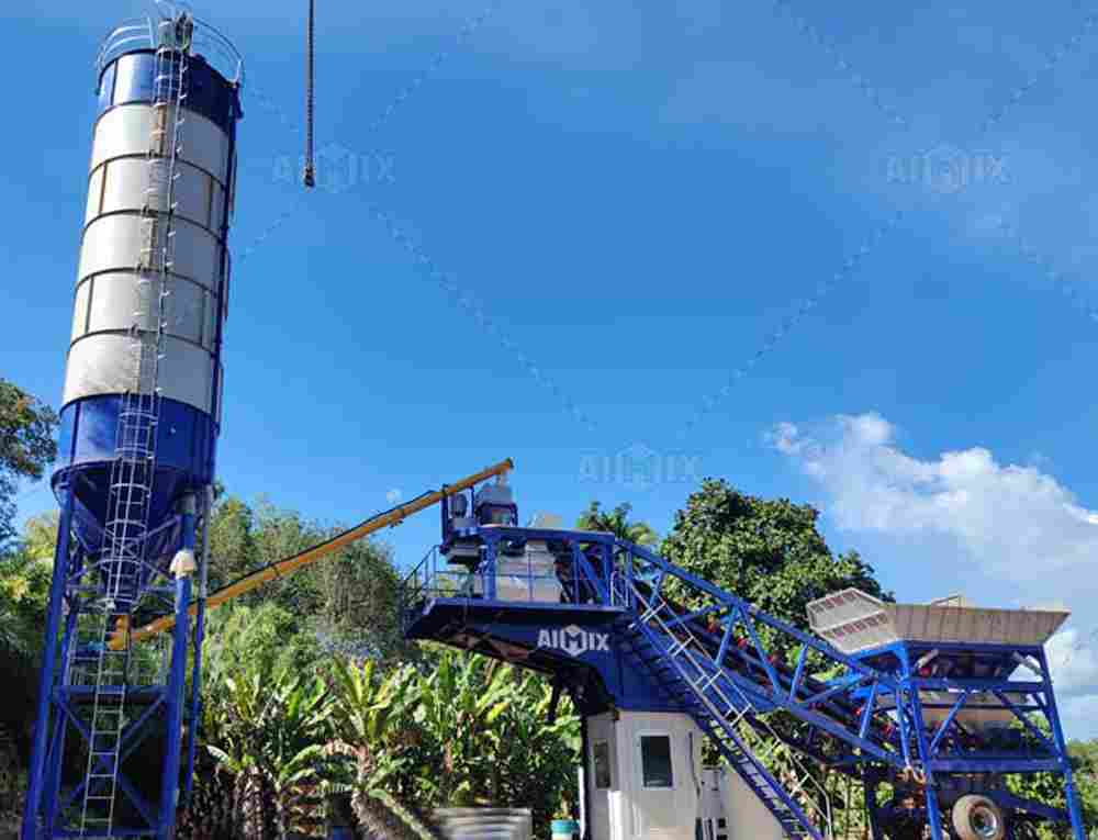 Planning Sites for a Portable Batch Plant in Nigeria