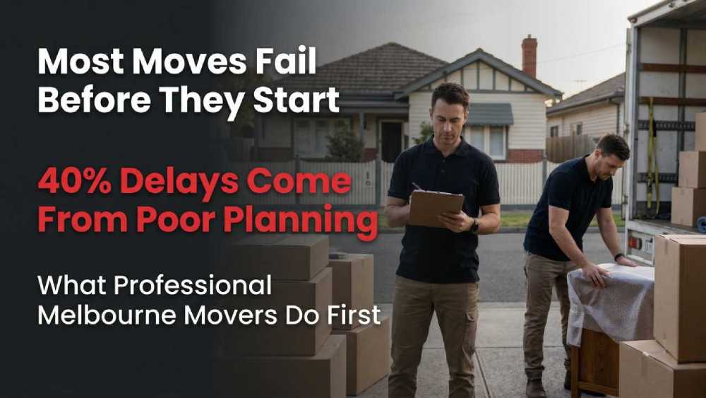 What Melbourne Movers Do Before Moving Day