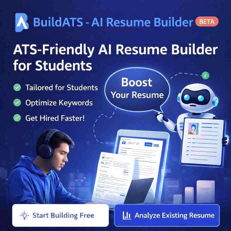ATS-Friendly AI Resume Builder for Students