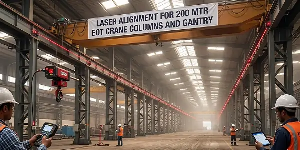 200 Mtr EOT Crane Columns & Gantry in Lucknow