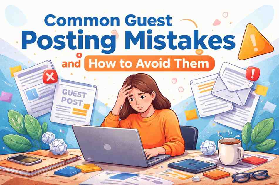 Common Guest Posting Mistakes and How to Avoid Them
