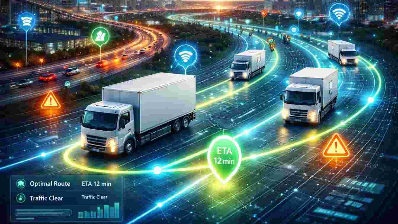 Smart Supply Chains with AI Logistics App Development