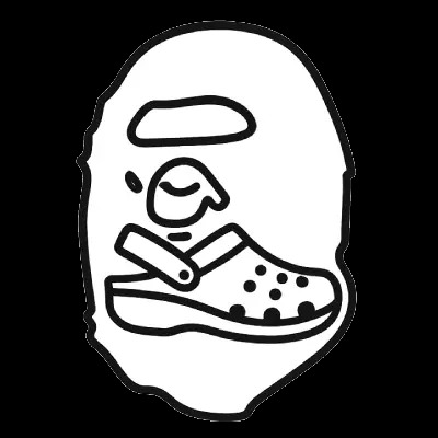 BAPE Crocs