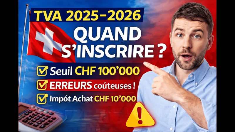 Déclaration et inscription à la TVA en Suisse : cadre légal, obligations et stratégie