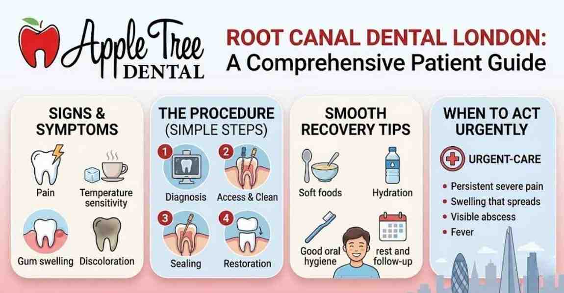 Root Canal Dental London: Signs, Procedure, Recovery