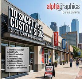 Smart Ways Custom Signs Boost Local Business Visibility
