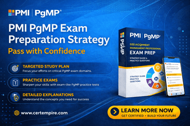 PMI PgMP Exam Preparation Strategy Pass with Confidence