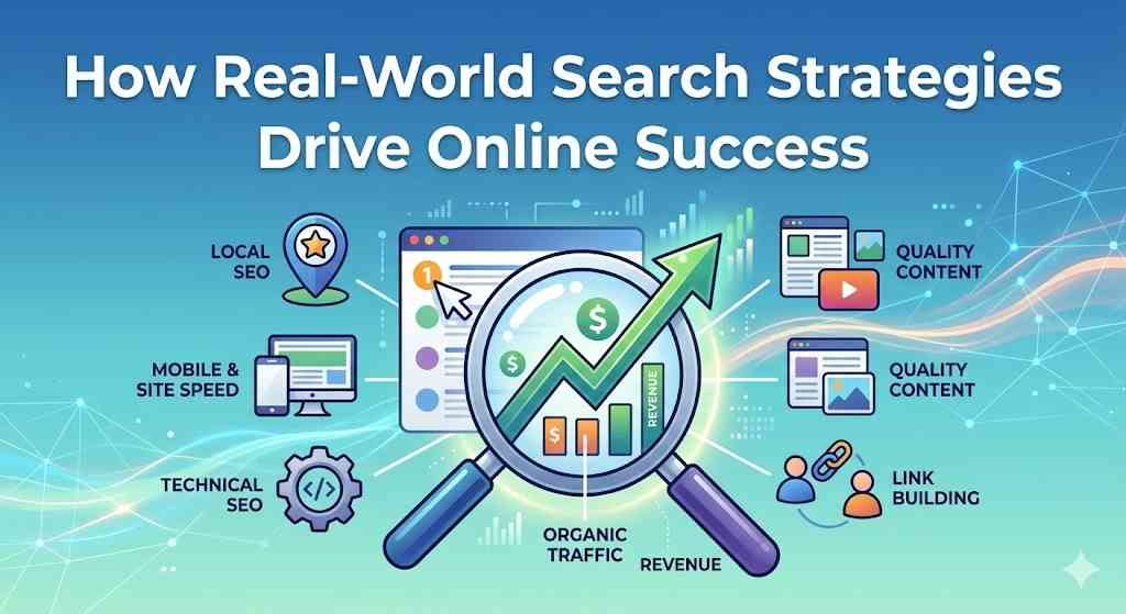 How Real-World Search Strategies Drive Online Success