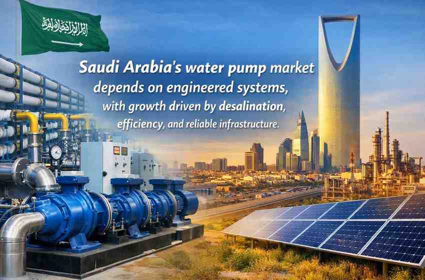 Saudi Water Pumps Supporting Key Infrastructure