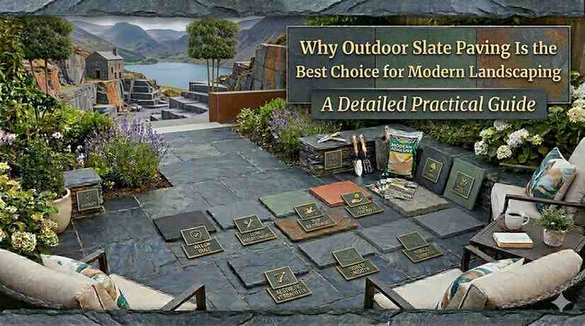 Slate Paving – Is the Best Choice for Landscaping