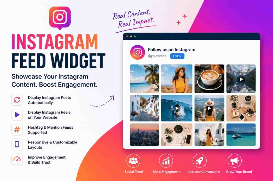 Instagram Feed Widget to Boost Website Engagement