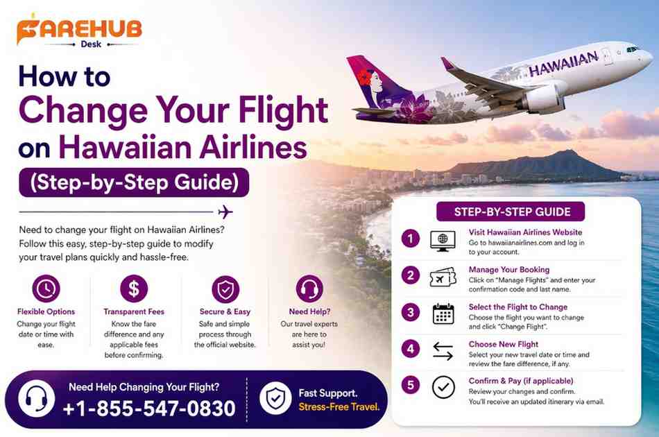 How to Change Your Flight on Hawaiian Airlines