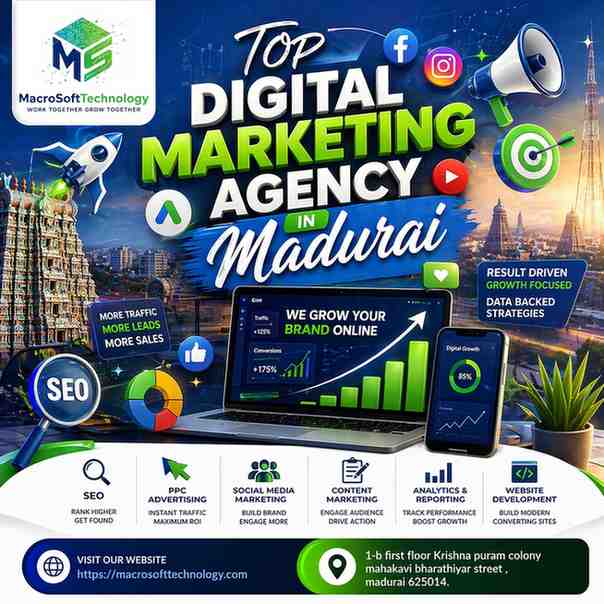 Top Digital Marketing Agency in Madurai