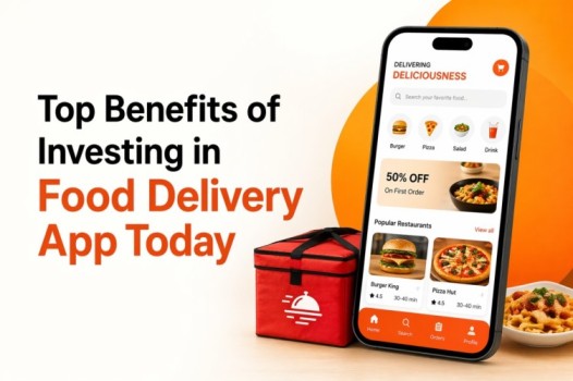 Top Benefits of Investing in Food Delivery App Today