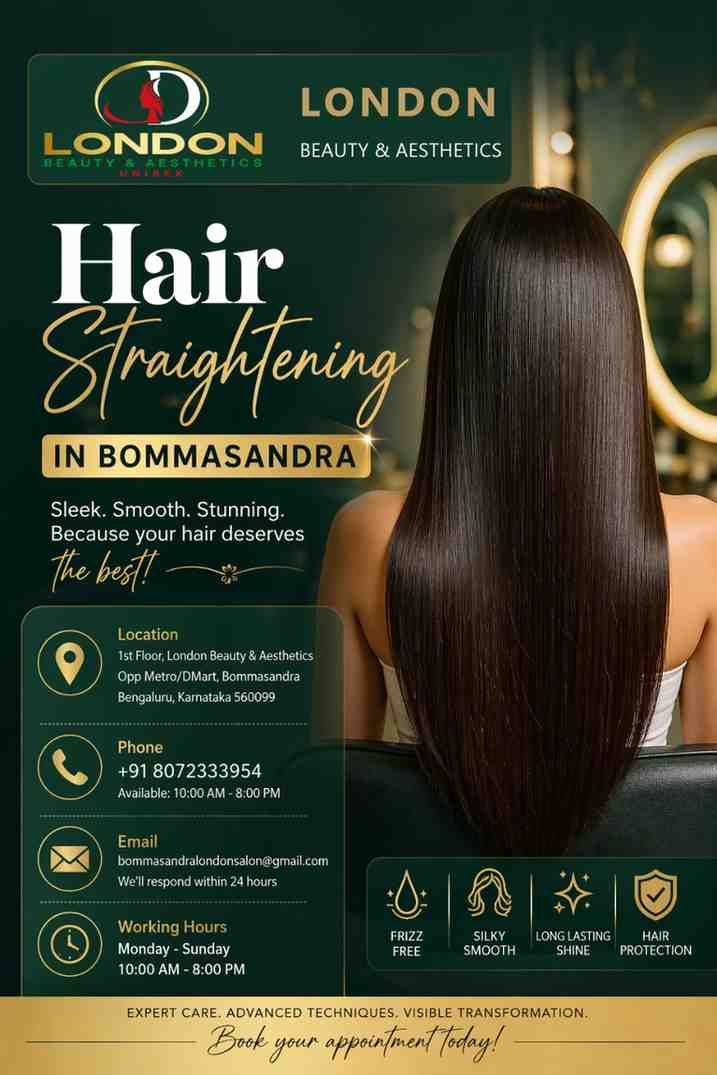 Hair Straightening in Bommasandra