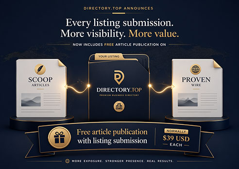 Directory.Top Adds Free Articles With Every Listing