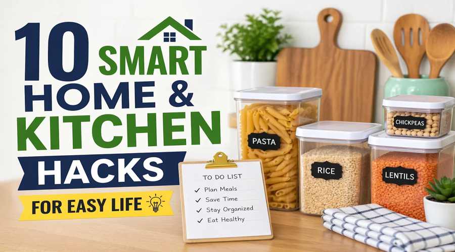 10 Smart Home & Kitchen Hacks for Easy Life