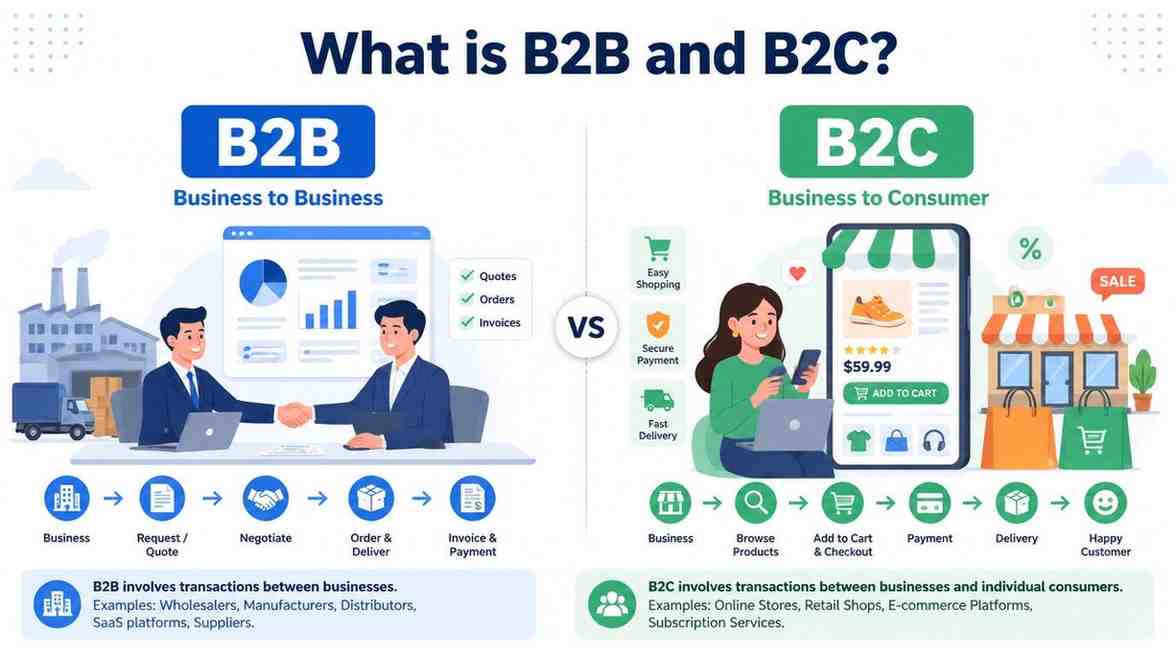 B2B vs B2C: What’s the Difference Between B2B and B2C?