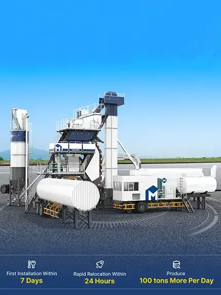 Can a 120 TPH Asphalt Plant Handle a 3 km Bridge?