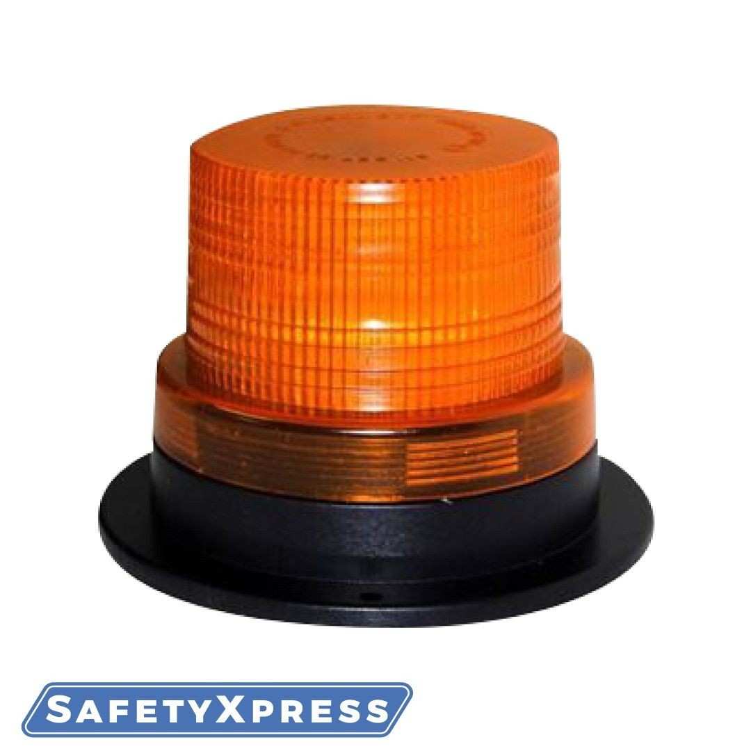 Behind Visibility Warning Lights in Busy Traffic Zones