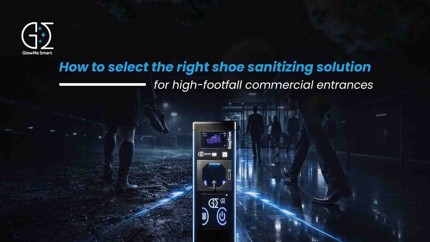 Shoe Sanitizing for High-Footfall Entrances