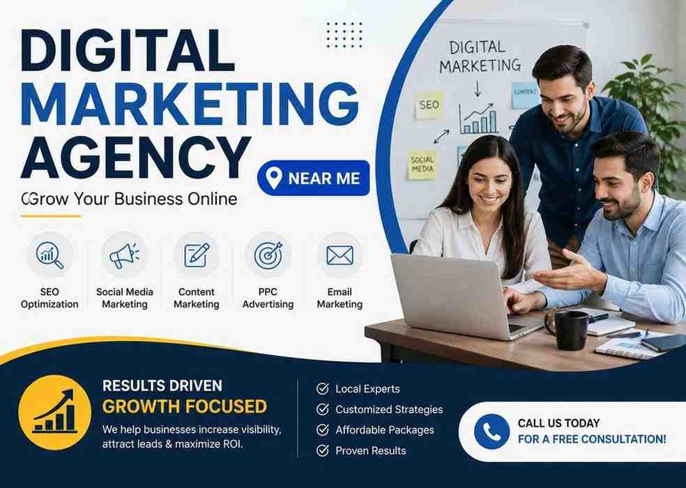 Expert Digital Marketing Agency Near Me | Grow Fast