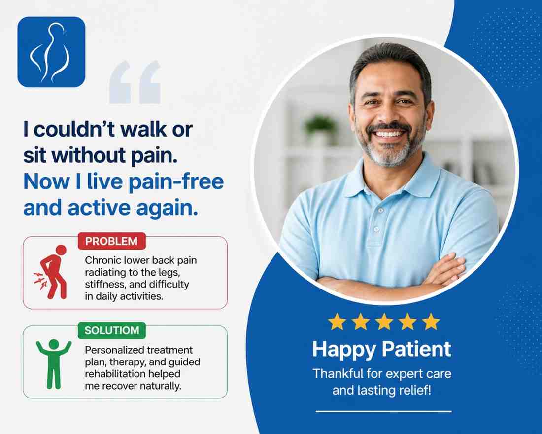 Lower Spine Pain Treatment in Brentwood