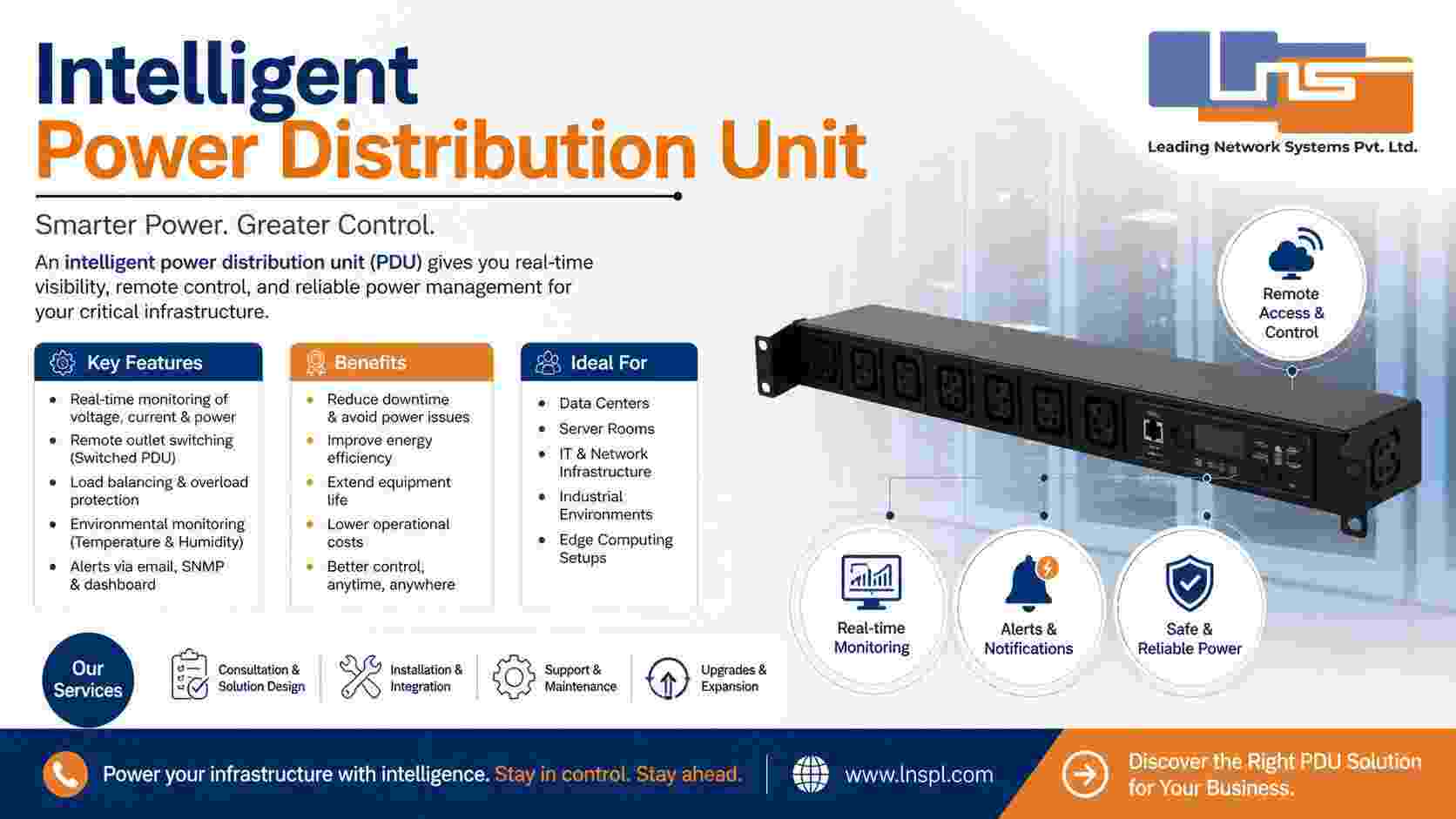Reliable Intelligent Power Distribution Unit Solutions