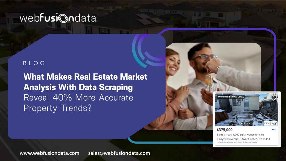 Smart Real Estate Market Analysis With Data Scraping