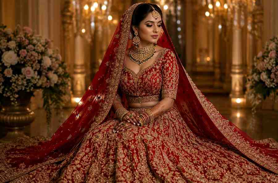 Bridal Lehenga UK | Elegant Indian Bridal Wear UK