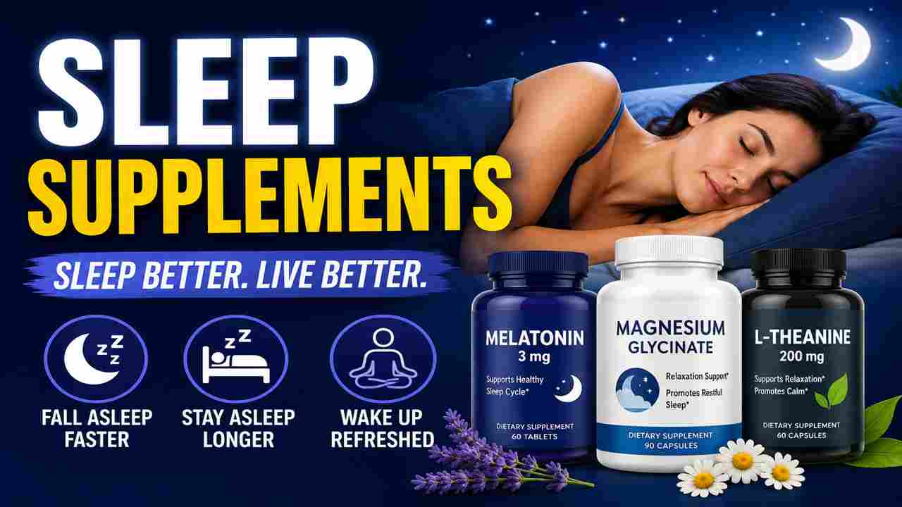 Best Sleep Supplements for Better Sleep