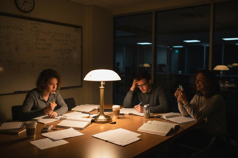 Notes, Nerves, and Night Sessions: Inside a Study Group