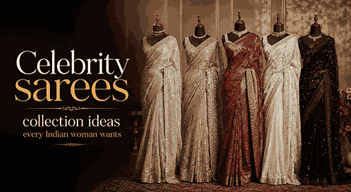 Celebrity sarees collection ideas every Indian woman
