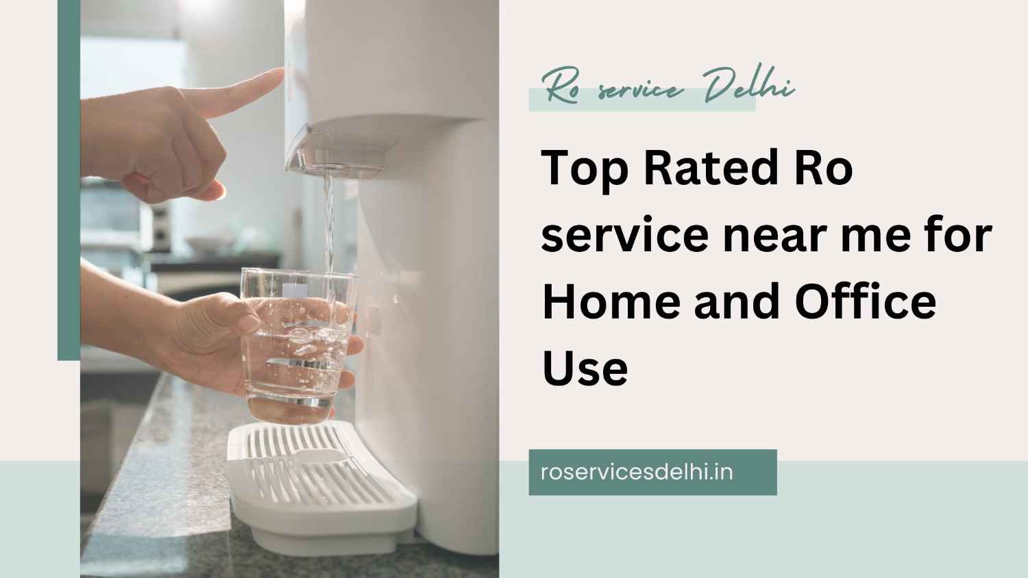 Top Rated Ro service near me for Home and Office Use