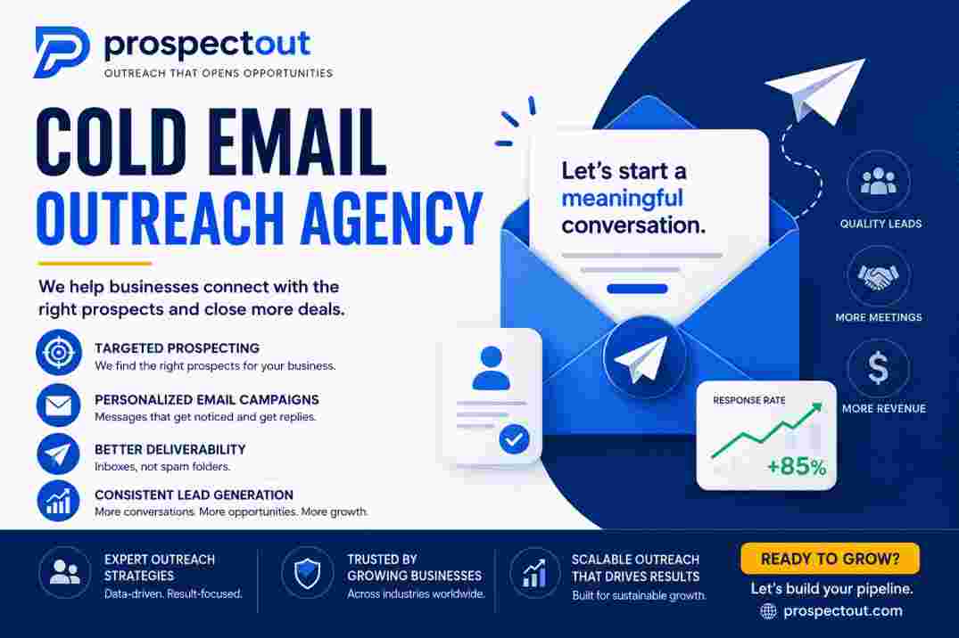 Cold Email Outreach Agency for Scalable Growth