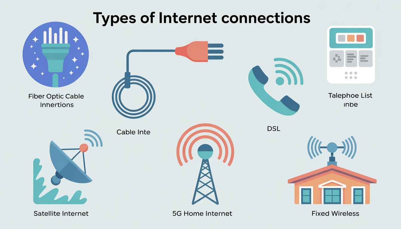 Types of Internet Connections Explained (2026 Guide)