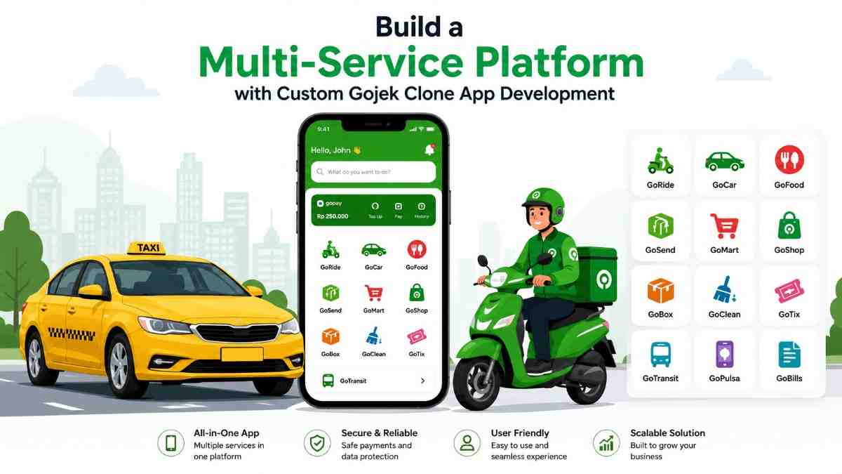 build Multi Service Platform with Gojek Clone App