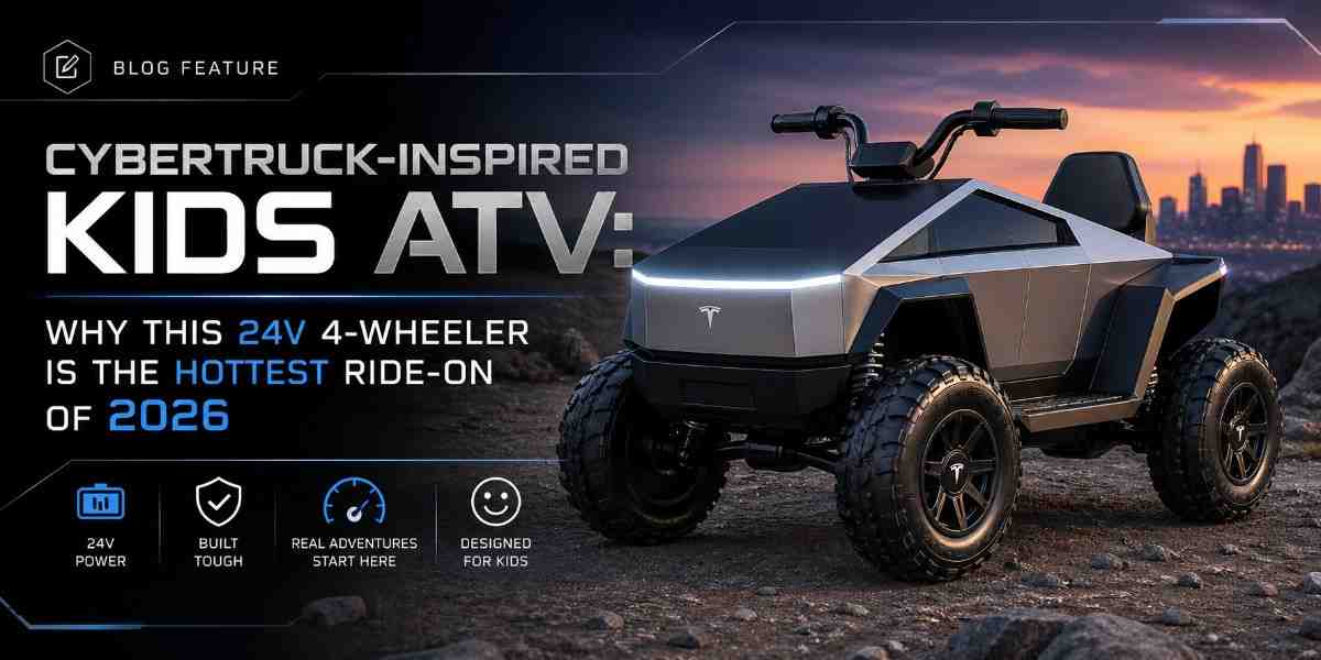24V Cybertruck Kids ATV: The Ride-On