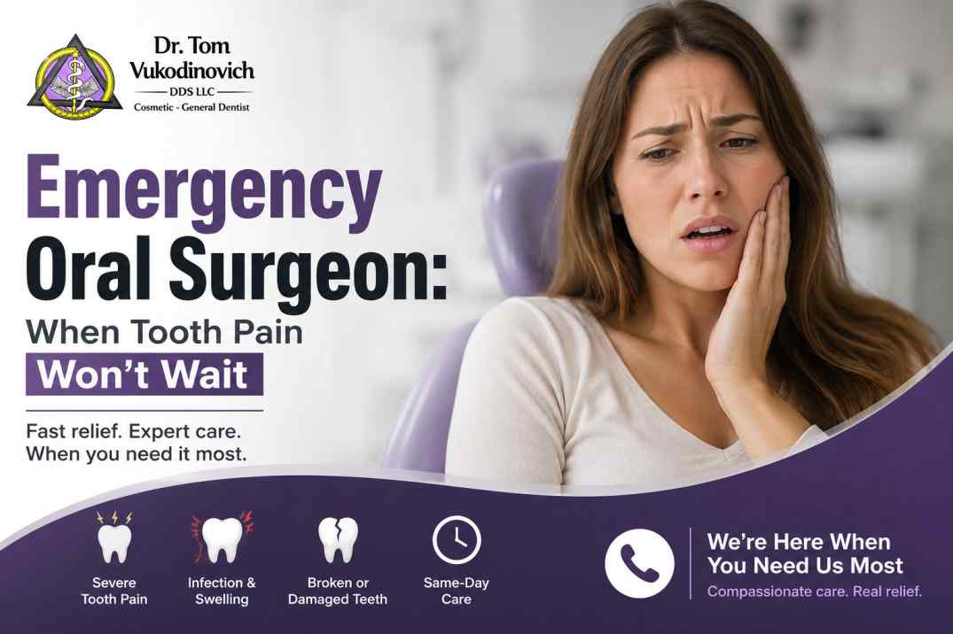 Emergency Oral Surgeon: When Tooth Pain Won’t Wait