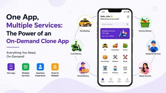 One App Multiple Services The Power On-Demand Clone App